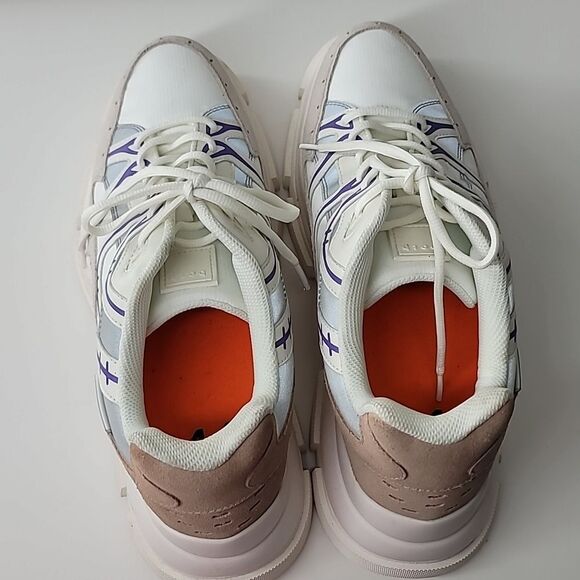 both - GAO EVA RUNNER-WHITE/BEGIE Size 10 - Picture 7 of 12